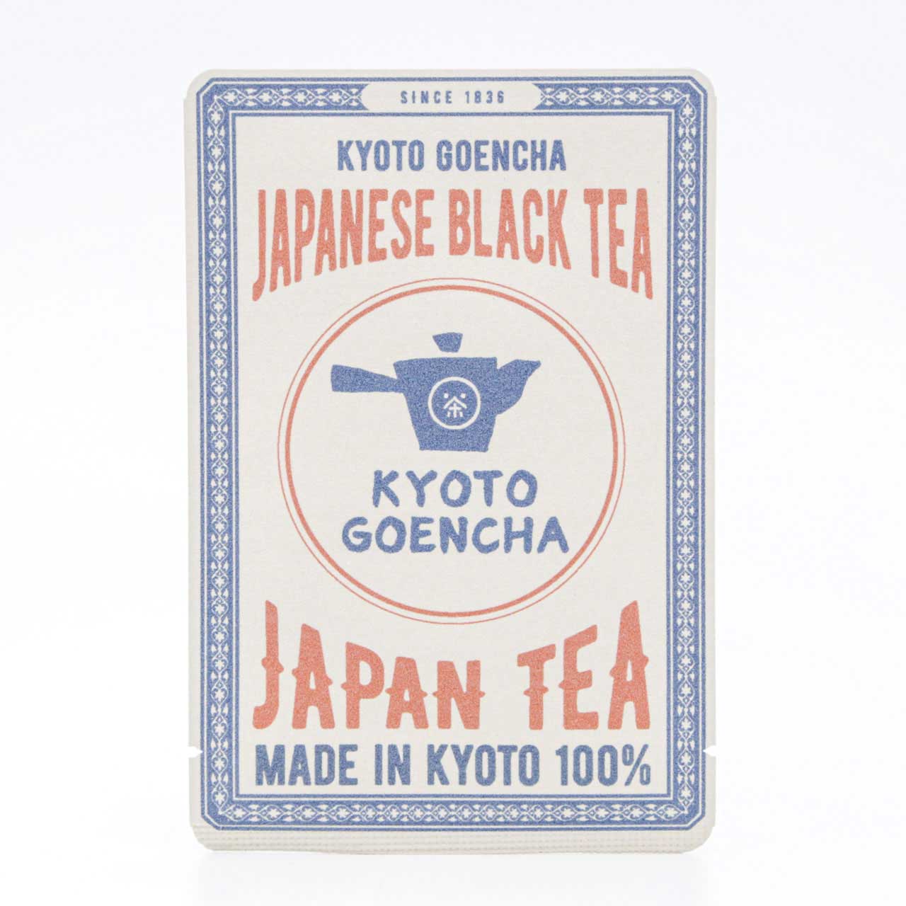 ハガキタイプのお茶